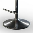 thumbnail image 6 of Trent Home Adjustable Swivel Fabric Bar Stool in Charcoal Gray, 6 of 8