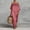 Pink, variant on 2026 Women's Minimalist Linen Dress, Off-The-Shoulder Batwing Sleeve Striped Patchwork Straight-Cut Loose Long Maxi Dress, Off Shoulder Striped Vacation Loose Sundress Black L