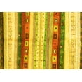 thumbnail image 1 of Ahgly Company Machine Washable Indoor Rectangle Abstract Yellow Contemporary Area Rugs, 4' x 6', 1 of 4