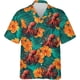 thumbnail image 3 of Camisa de verano para hombre con estampado 3D de pulpo y animales marinos, manga corta, botones de solapa, camisas personalizadas para viajar al trabajo, estilo hawaiano, 3 of 5