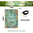 thumbnail image 5 of SM-XLHN Spring House Flag Wildflowers Dragonfly Large Welcome Flag for Outside 28 x 40 Inch Double Sided Burlap Outdoor Porch Yard Decor, 5 of 8