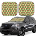 thumbnail image 2 of Picia Summer Watermelon 2 Piece Car Windshield Sun Shade Foldable | Foldable Sun Shield for Front Window Blocks UV Rays and Keeps Your Vehicle Cool-, 2 of 7