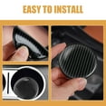 thumbnail image 6 of 2 Pcs Cup Holder Coasters Coffee Cup Mat Anti-skid Cup Pad Plastic Drink Coaster Car Coaster Insulation Pads Pvc, 6 of 6