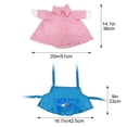 thumbnail image 4 of Aurorax Fall Goose Clothes for Cement Goose Porch Goose 23"/17",Porch Goose Outfit 19 inch,Farmhouse Blue Porch Goose Accessories for Outdoor Yard, 4 of 9