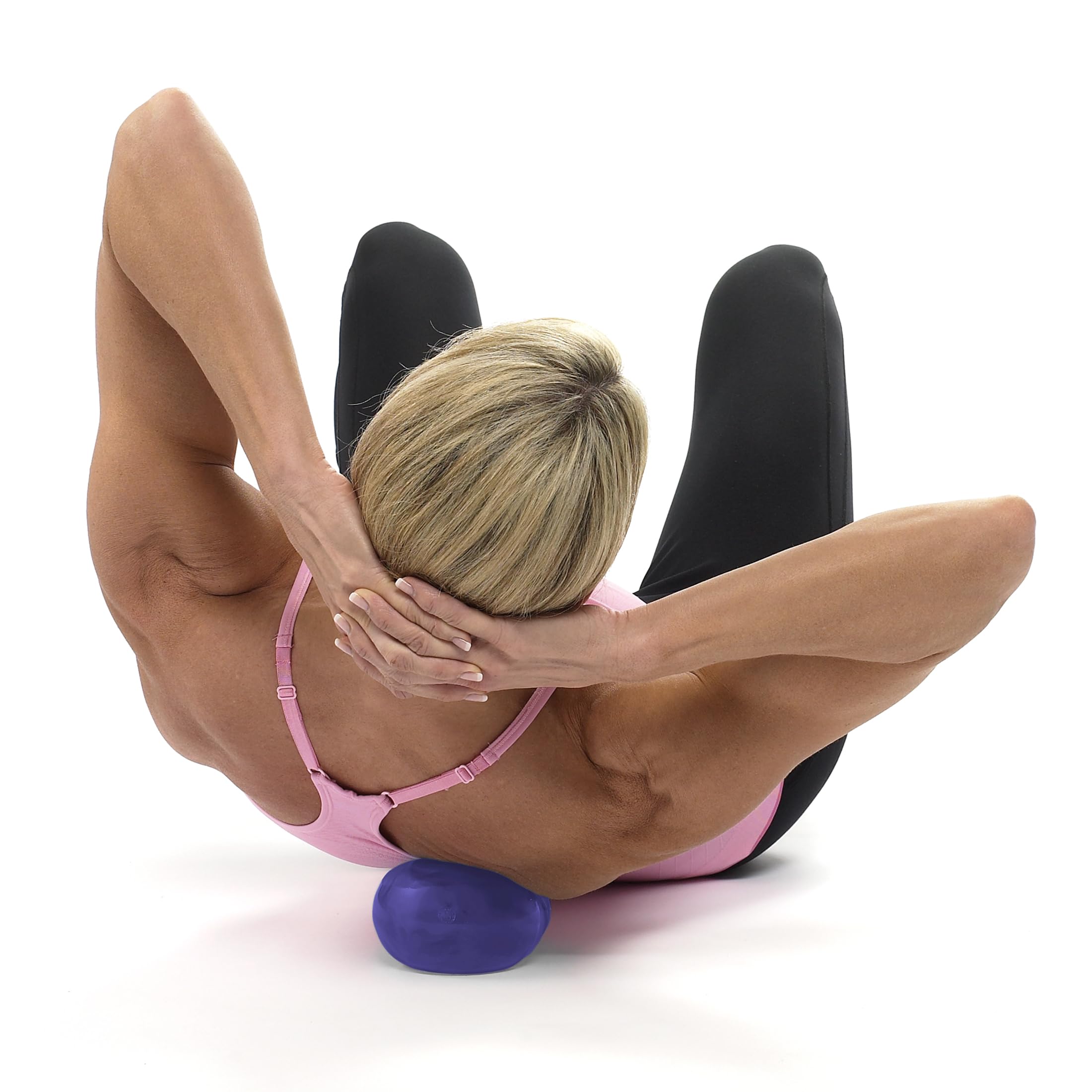OPTP Franklin Method Fascia Roll – Water-Filled Peanut Roller Massage Tool for Muscle Tension and Fascia Relief — Small Peanut Massage Roller For Exercise