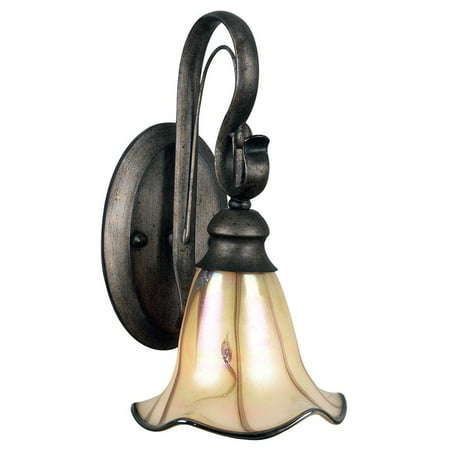 Kenroy Home Inverness Sconce Light - 7W in. Tuscan Silver