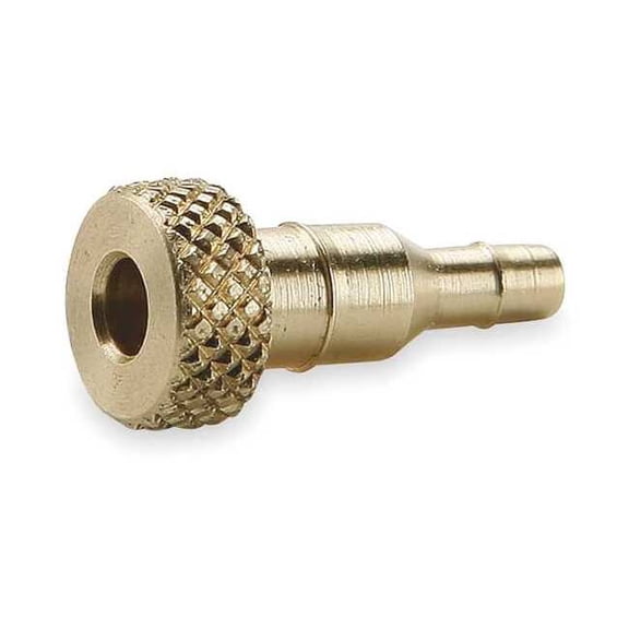 Parker 1/4" x 0.17" Barb Brass Plug Adapter 20-4-5/32