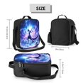 thumbnail image 2 of Portable Insulated Lunch Bag for Men and Women, Reusable Thermal Meal Tote with Detachable Shoulder Strap, Lightweight Anime Inspired Cooler, 2 of 6
