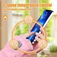 thumbnail image 4 of Heated Fingerless Gloves for Typing, Waterproof Portable Hand Warmers Rechargeable Gloves for Winter, 4 of 6