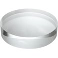 thumbnail image 1 of CiaoHER 2in Thickness 11in Diameter Acrylic Disc Display Block Clear Polished Round Pedestal Stand Riser 11" x 2", 1 Pack, 1 of 5