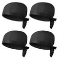 thumbnail image 1 of 4Pcs Practical Chef Hats Unisex Waiter Hats Restaurant Kitchen Working Hats, 1 of 9