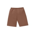 thumbnail image 2 of Ashirexll Workout Shorts Women, Athletic Shorts, Solid Color Casual Drawstring Sports Shorts with Pocket, 2 of 7