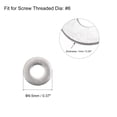 thumbnail image 3 of Unique Bargains #6 304 Stainless Steel Flat Washer for Screw Bolt 200Pcs, 3 of 5