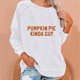 thumbnail image 2 of Gibobby Sudaderas de Navidad para mujer Sudadera de manga larga con cuello redondo y estampado divertido para mujer(Blanco,M), 2 of 4