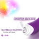 thumbnail image 3 of Vibrador de clítoris con lamiendo 2 en 1, estimulación del punto G del pezón del clítoris, 9 modos de vibración y lamiendo, juguetes sexuales para adultos impermeables recargables por USB para mujeres, 3 of 7
