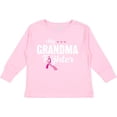 thumbnail image 3 of Inktastic Breast Cancer Awareness My Grandma is a Fighter Boys or Girls Long Sleeve Toddler T-Shirt, 3 of 5