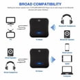 thumbnail image 3 of Adaptador de audio inalámbrico Bluetooth 5.0 Transmisor inalámbrico 2 en 1 Receptor de TV óptica digital Receptor de audio SPDIF Bluetooth con CSR8675 APTX-HD, 3 of 4