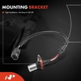 thumbnail image 3 of A-Premium Engine Crankshaft Position Sensor Compatible with Toyota Matrix 2003-2006, Celica 2000-2005 & Lotus Elise 2005-2011, Exige 2006-2010 & Pontiac Vibe 2003-2006, 1.8L, Replace# 9091905048, 3 of 8