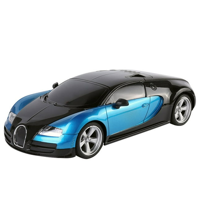 Kids Toy Sports Car High Speed Fast Racing Cars with Full Functional Remote Control, Decal Stickers, Easy to Operate 1:18 Scale Collectible Model for Children Adults
