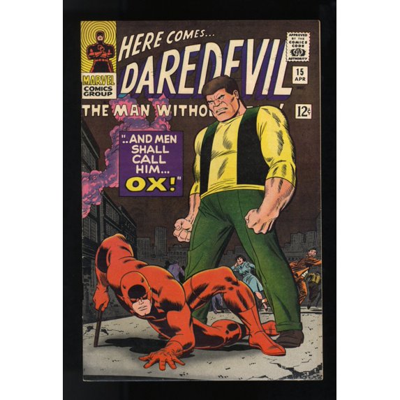 Daredevil #15 VF 8.0 1st Appearance Ox!! John Romita Art! Comic Book