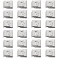 thumbnail image 1 of 50pcs Stainless Steel Photovoltaic Panel Cable Clips Wiring Frame Clips Solar Cable Clips, 1 of 7