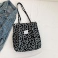 thumbnail image 5 of Women's Tote Bag Fashionable Leopard Print Shoulder Handbag Casual Carryall Spacious for School Work Travel, 5 of 8