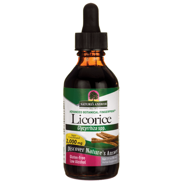 Nature's Answer Licorice Root Organic Alcohol 2 fl. oz. Walmart