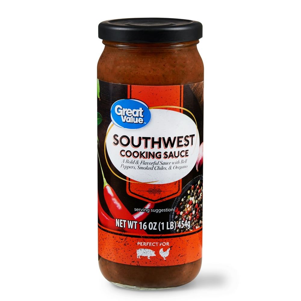 Great Value Southwest Cooking Sauce, 16 oz