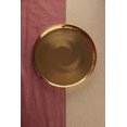 thumbnail image 5 of Handcrafted Brass Plate - Thali - Dinner Plate Serving Tableware | Golden Brass Non-toxic, 5 of 5