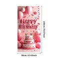 thumbnail image 5 of Cute Dog Themed Happy Birthday Banner with Balloons Cakes and Gifts Backdrop Party Supplies Decors Photography Props for Birthday Party Pet Celebration Event Photo Booth Decorations, 5 of 8