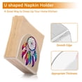 thumbnail image 6 of JSTEL Rainbow Dreamcatcher Napkin Holder for Table Cocktail Farmhouse, Paper Napkins Dispenser for Home Kitchen Coffee Shop Dining Room Decor, 6 of 9