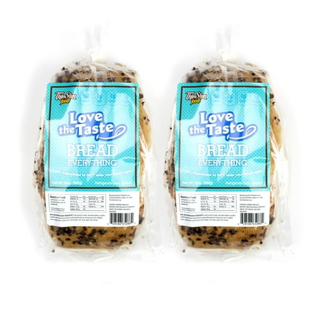 ThinSlim Foods Love-the-Taste Low Carb Bread Everything, (Best Tasting Sprouted Bread)