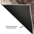 thumbnail image 3 of Addison Rugs Mayfield Washable Transitional Organic Burgundy Rectangle Rug, 1'8" x 2'6", 3 of 5