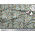 thumbnail image 3 of Soimoi Polyester Crepe Fabric Coke & Burger Food Fabric Prints by Yard 42 Inch Wide, 3 of 3
