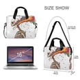 thumbnail image 3 of FORMRS 16" Laptop Bag Carrying Sleeve Case with Handle Travel Shoulder Briefcase, Colorful Skeleton, 3 of 8