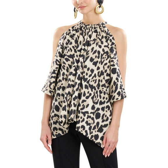 Natori womens  Jaguar Handkerchief Top, XS