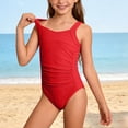 thumbnail image 3 of Swimsuit Girls 1 Piece Swimsuit Quick Drying Kids Bikini Summer Swimwear 10-11Y, 3 of 5