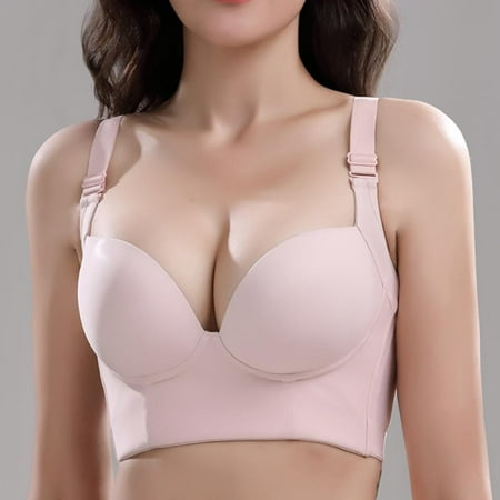 

18-Hour Ultimate Lift Wireless Bra Wirefree Bra with Support Full-Coverage Wireless Bra for Everyday Comfort