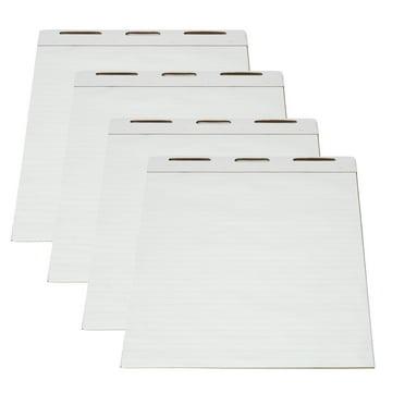 Ruled Easel Pad Paper, 34 x 27 Inches, 50 Sheets Each, Pack of 4