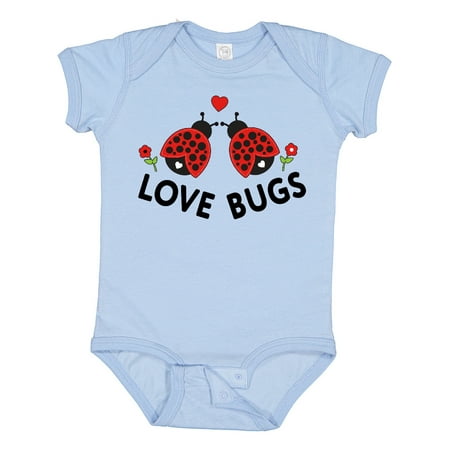 

Inktastic Love Bugs Red Ladybugs Valentine s Day Outfit Gift Baby Boy or Baby Girl Bodysuit