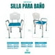 thumbnail image 4 of Silla para Baño Adulto Mayor con Almohadilla Confortable y Antideslizante | Brazos y Respaldo Desmontables, Ajuste de Altura y Fácil Montaje, 4 of 10