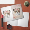 thumbnail image 3 of Happy Mother's Day Papillon with Flower Crown and Greeting Card 5x7in Folded Greeting Card Pap Butterfly Dog Lover Single Note Card with Envelope - 13004, 3 of 5
