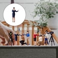thumbnail image 4 of kurtrusly 1:64 Hand Painted Model People Figure Diorama Scenery Hostess Blue, 4 of 9