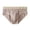 Light Gray, variant on Men's Solid Color Mid Rise U-Size Triangle Underwear for Everyday Comfort and Support Black L