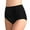 Black, variant on Women's High Waisted Swimwear Bottoms Ruched Tummy Control Bikini Tankini Swimsuits Briefs