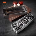 thumbnail image 4 of Mesh Cutlery Tray- 1 Compartments 304 Stainless Steel Kitchen Utensil Drawer Organizer/Silverware Storage Kitchen Utensil Flatware Tray - 12.0x5.5X2.0 Inch, 4 of 9