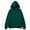 Green, variant on Mens Hoodies Zip Up Solid Color Fleece Lined Jackets Spring Fall Sweatshirts Zipped Hoodie Long Sleeve Tops Casual Hooded Jacket with Pockets Active Wear Hoody for Sports Running