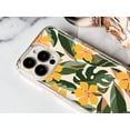 thumbnail image 2 of Mundaze - Case for Apple iPhone 13 Pro Slim Shockproof Hard Shell Soft TPU Heavy Duty Protective Phone Cover - Vintage Tropical Flowers, 2 of 5
