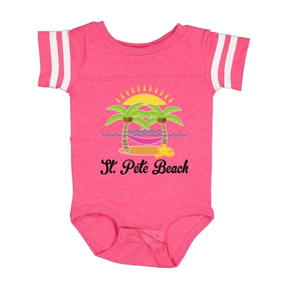 Inktastic St. Pete Beach Florida Vacation Girls Baby Bodysuit