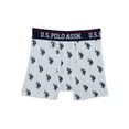 thumbnail image 4 of U.S. Polo Assn. Boys Cotton Tagless Underwear Boxer Briefs, 5- Pack, Sizes (S-XXL), 4 of 7